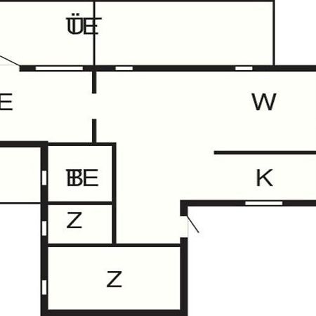 4 Person Holiday Home In ハザスレウ エクステリア 写真