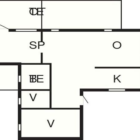 4 Person Holiday Home In ハザスレウ エクステリア 写真