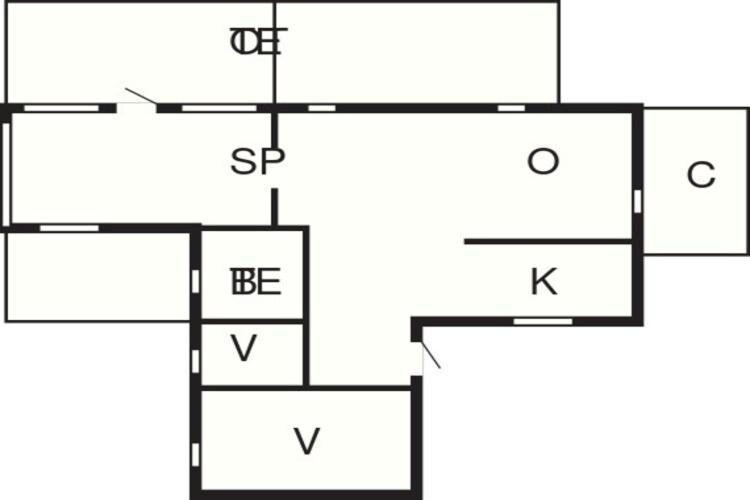 4 Person Holiday Home In ハザスレウ エクステリア 写真